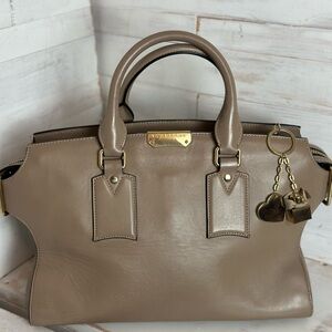 Burberry Clifton Medium Honey Matte Handbag
